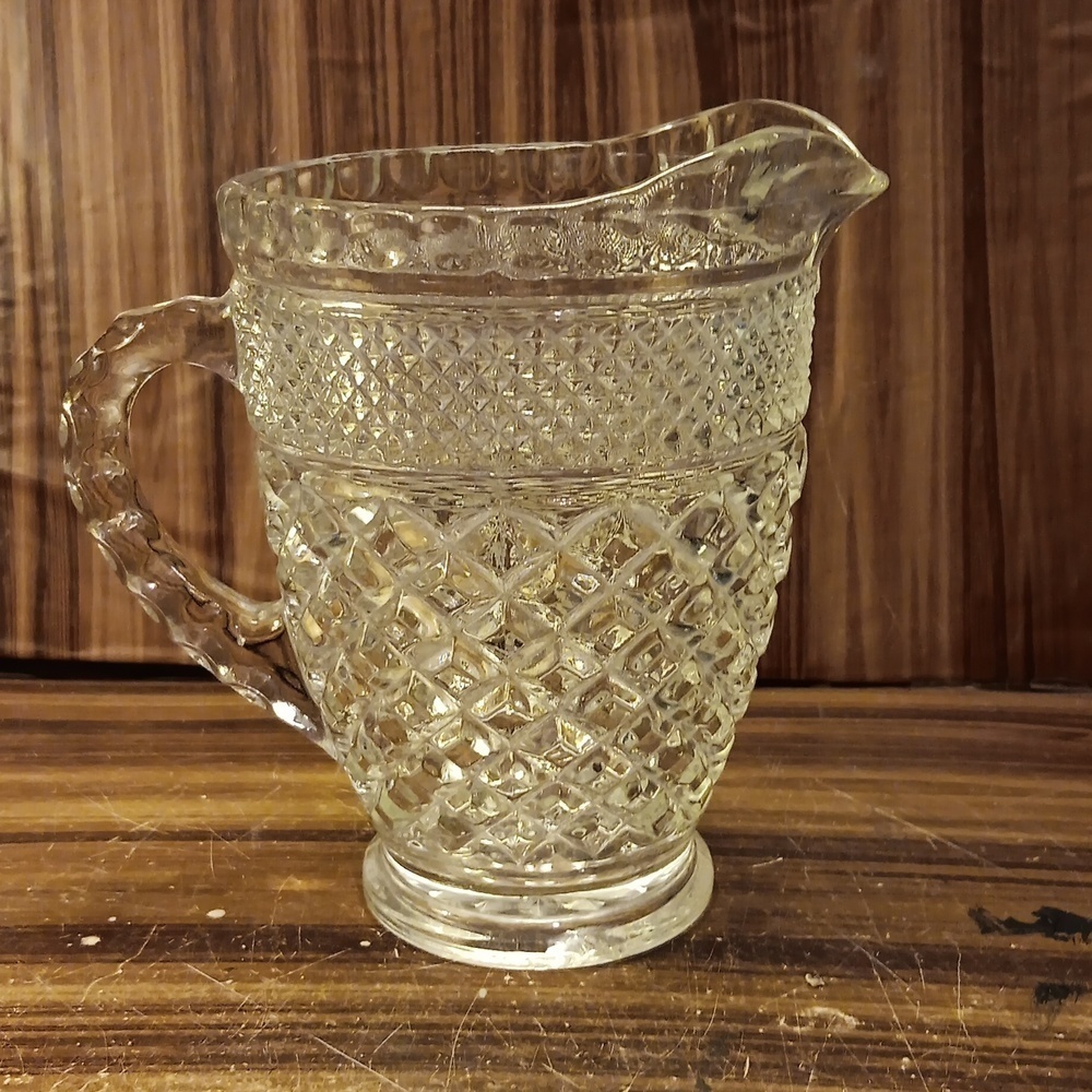 Vintage Anchor ⚓️ Hocking Wexford creamer pitcher